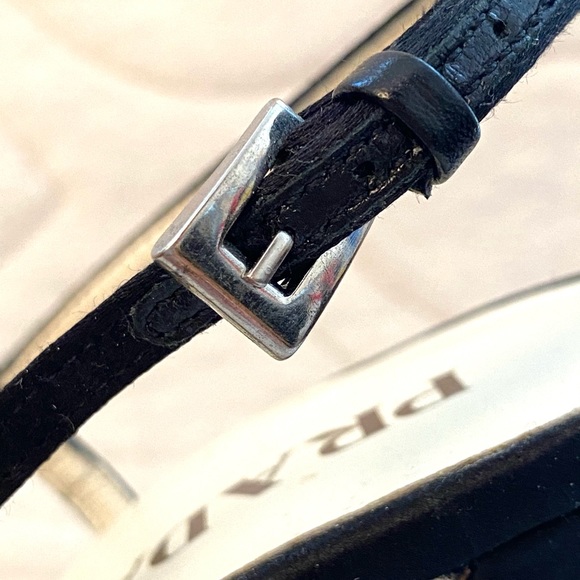 PRADA SILK SANDALS - Picture 7 of 11